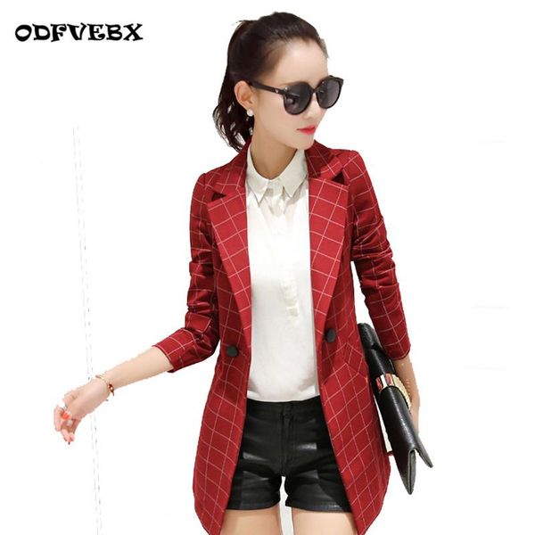 

women's suits & blazers boutique lattice small suit female 2021 spring ladies casual large size slim windbreaker jacket odfvebx, White;black