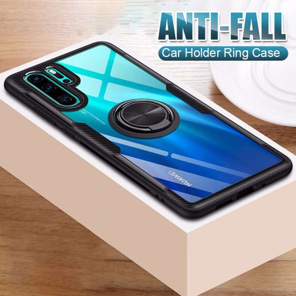 

znp - huawei p30 p20 lite mobile phone shockproof sleeve, huawei mate 20 30 p30 p40 pro magnetic ring bracket sleevevfe1
