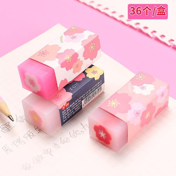 

1 шт. японские вишневые цветки ластик резиновый карандаш студент предал милые канцтовары для детей подарки h jllfaz