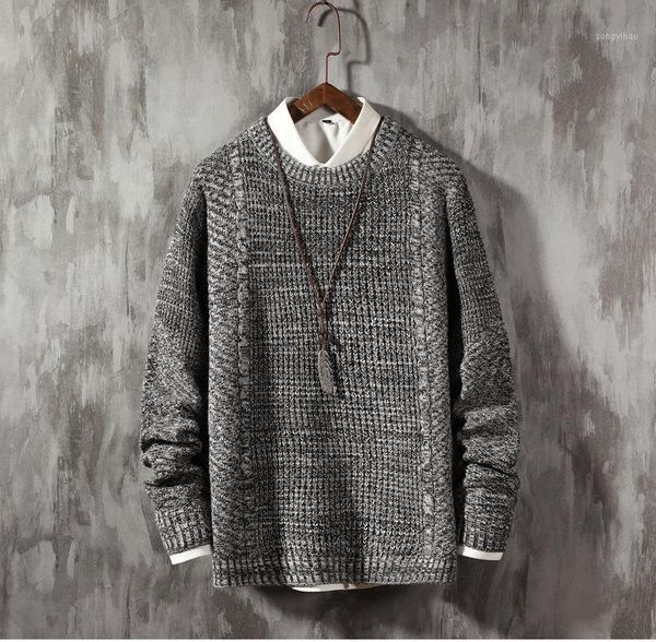 

man autumn winter slim fit sweater male streetwear knitted brand pullover clothing men casual japanese plus size sweaters1, White;black