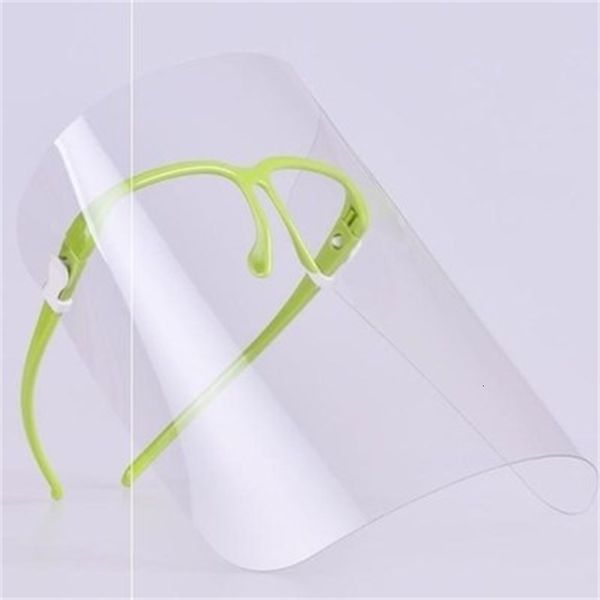 

protective face mask shield plastic screen full clear face isolation mask anti-fog oil protective mask shield