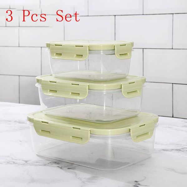 

plastic food storage box lunch box container bento boxes refrigerator preservation kitchen grain sugar nuts storage bin wmtjeg