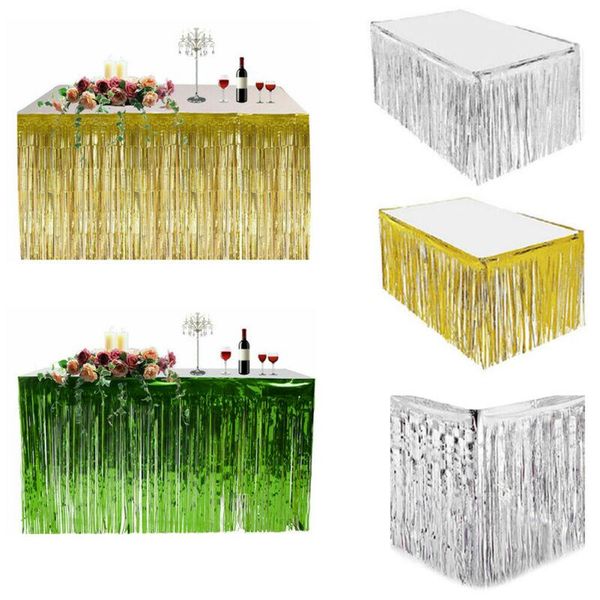 

table skirt party tropical decorations 1pc hawaiian wedding happy birthday summer luau beach decor supplies