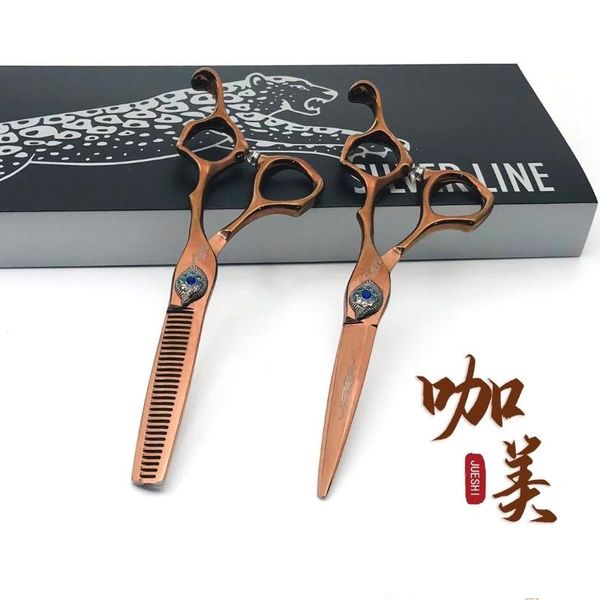 

hair scissors 6.0 inch professional hairdressing cutting thinning scissor styling tool barber shear hairdresser