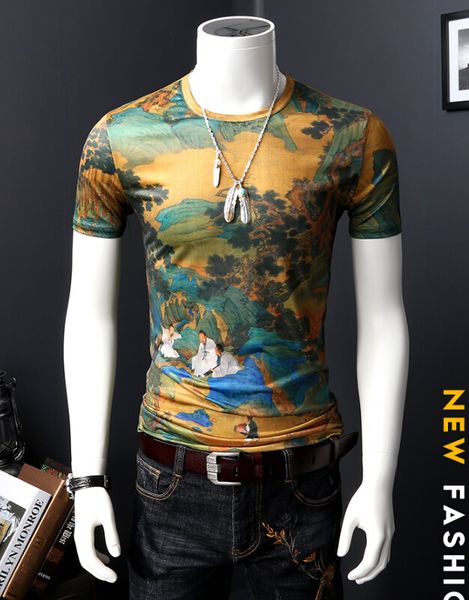 

fashion new luxury design 2020 tee shirt bs8k, White