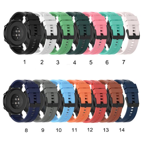 

20mm 22mm wrist straps band for huawei watch gt2 gt samsung galaxy watch 3 active smartwatch strap bands bracelet sm-r850
