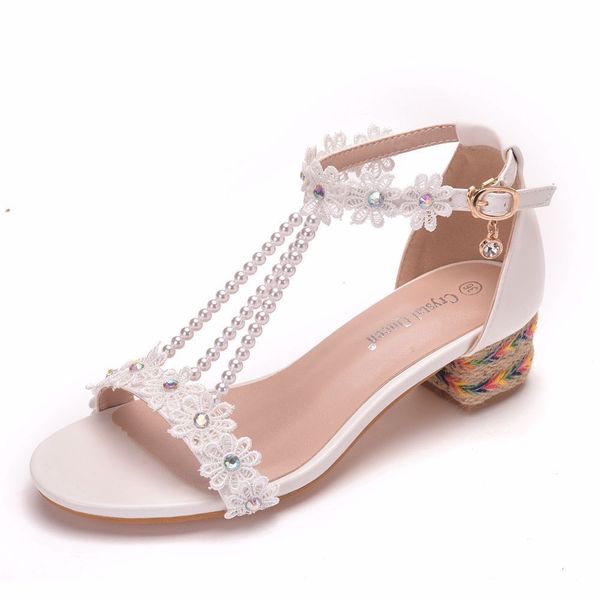 

korean summer style new plain bowknot open toe plutonium leather beads sandals gladiator buckle belts ladies shoes b0012 9fvn, Black