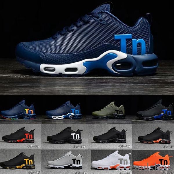 

2019 новые мужчины zapatillas tn дизайнеры кроссовки chaussures homme мужские обувь мужская mercurial tn обувь eur40-46 ra, Black