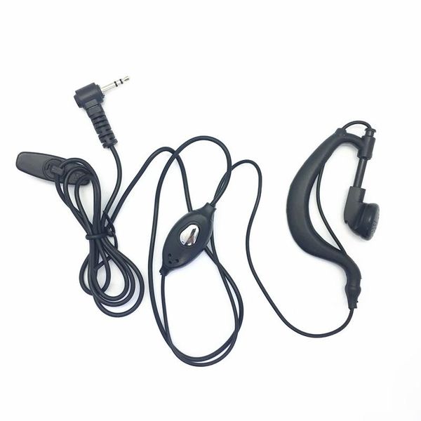 

5x 2.5mm earhook headphone for motorola t5428 t6200c t5720 tlkr t80 t6 t60 t6500 t8 etc walkie talkie