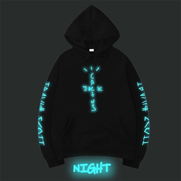 

rap super star travis scott hoodie sweatshirts wintere fashion pullovers warm pocket hooded jacket hoodies mens 201128, Black