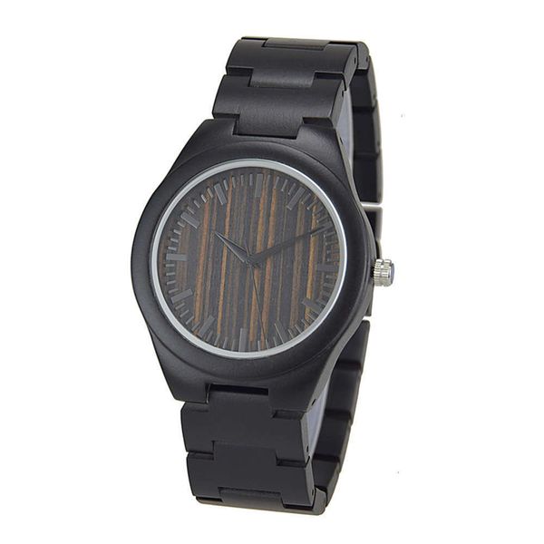 

red light leisure quartz sandalwood men's watches sold in batches, Slivery;brown