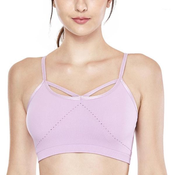 

gym clothing women's light support comfort wireyoga bra everyday, White;black