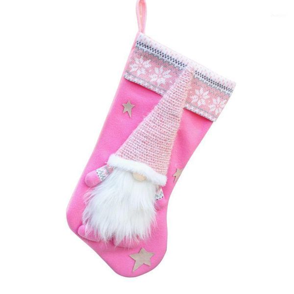 

christmas stocking sock swedish gnome decoration hanging fireplace xmas tree bag1