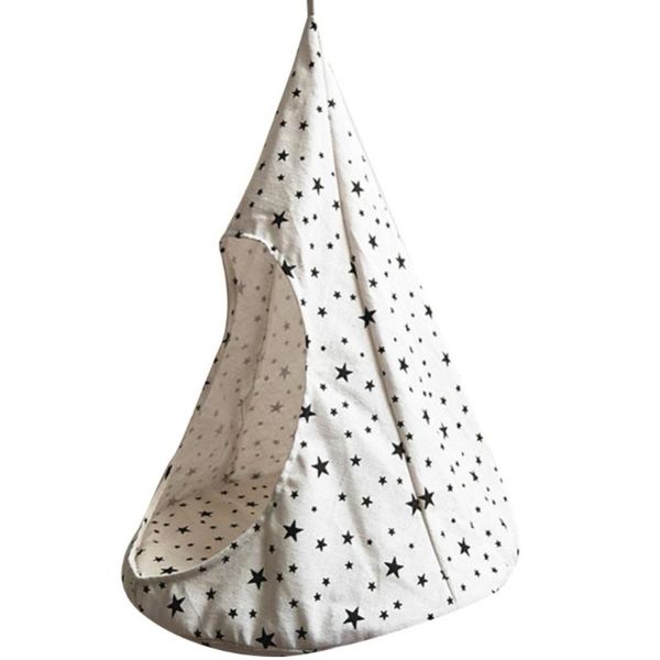 

cat beds & furniture hammock bed cone shape breathable linen sponge tent hanging cage cover for pet supplies