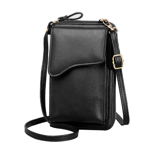 

shoulder bags women leather holder small cell phone crossbody bag purse wallet