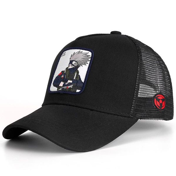 

naruto new brand hatake kakashi anime snapback cap cotton baseball cap men women hip hop dad mesh hat trucker dropshipping