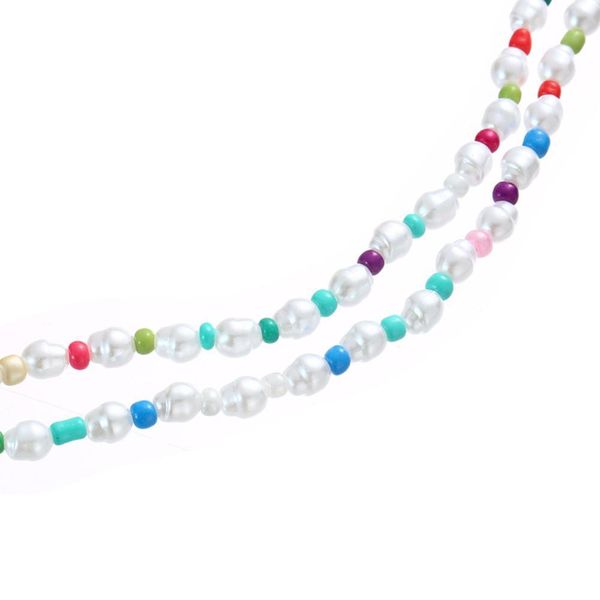 

new women glasses chain colorful pearl beaded eyeglass lanyard non slip sunglasses strap reading glasses chain spectacles cord h jlldvs