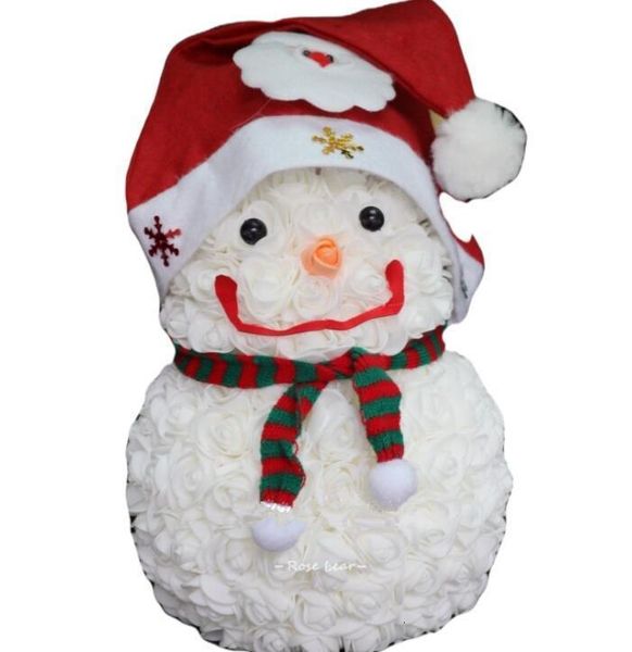 

rose imitation everlasting soap 30cm flower christmas decorations valentine girl friend snowman gift us stock
