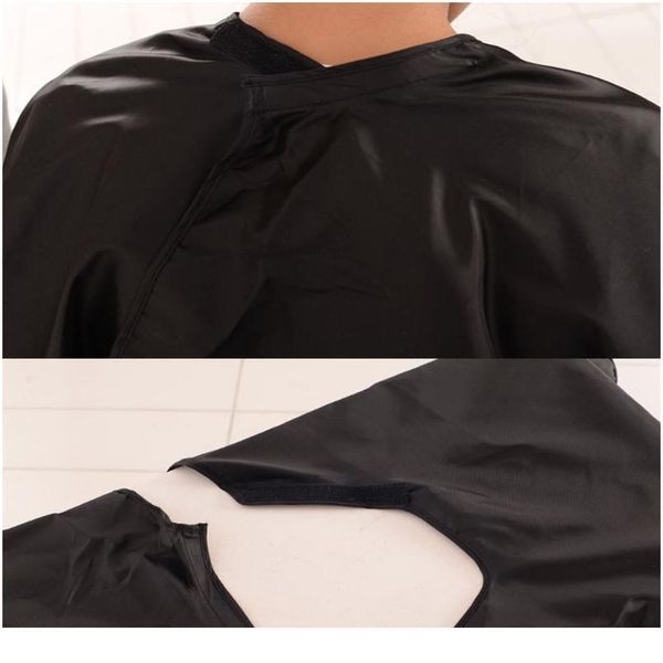 

hair cutting cape full length barber stylist hair apron professional home/salon hairdressing capes hair wmtusy, Silver