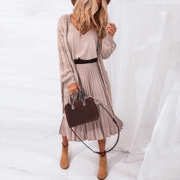 

spaghetti strap summer dress women red pleated ladies pink a line midi dress casual long dresses female holiday 2020, Black;gray