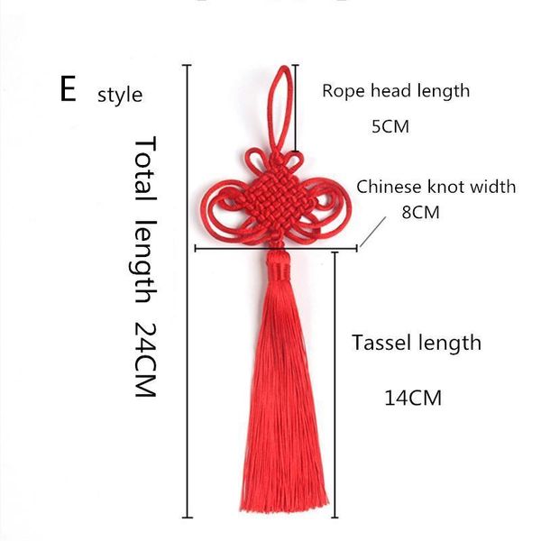 

3pcs new style chinese knots jade tasse keychain caps straps diy jewelry making charms pendants craft accessories craft tassel h qylrdf