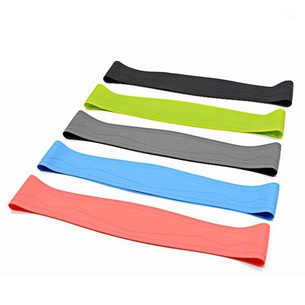 

resistance bands yoga stretching silicone stretch elastic band legs waist shaping high elasticity soft wearable fitness rope1