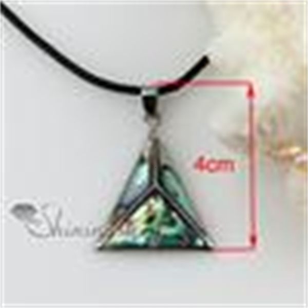 

triangle hawaii paua shell necklace jewelry mop70071 china fashion jewellery