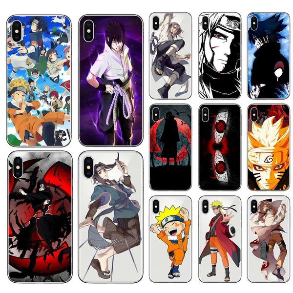 

uzumaki naruto pattern silicone case for vip 5/6/7/8 plus xs max tpu uv printing cover for vip 11/12 pro max se 2020vfe1
