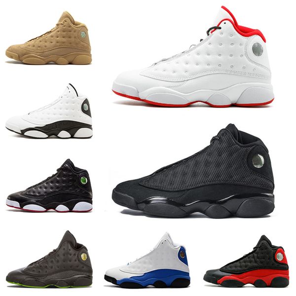 

13s mens shoes history of flight he got game phantom black cat bred hyper italy blue 13 men sports shoes sneaker
