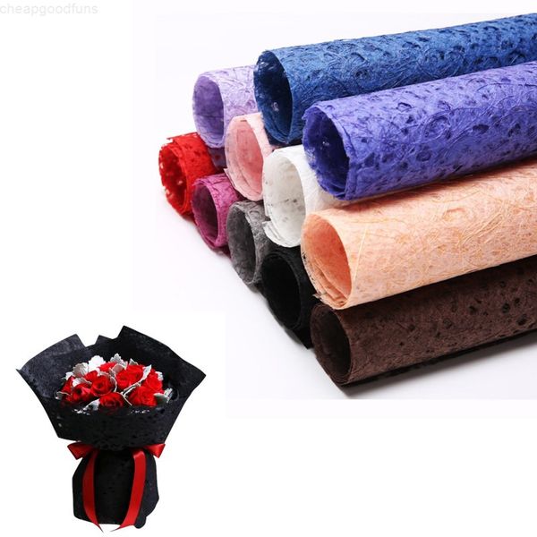 

bouquet hollow wrapped 10pcs/set 50*70cm florist gift packaging paper wedding birthday party flower decoration