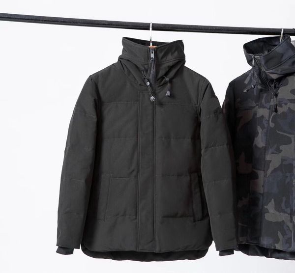 

men women winter down coat hooded puffer jacket winter coat down clothes puffer jacket sportwear outfit hooded outfit running jacket outfit, Black