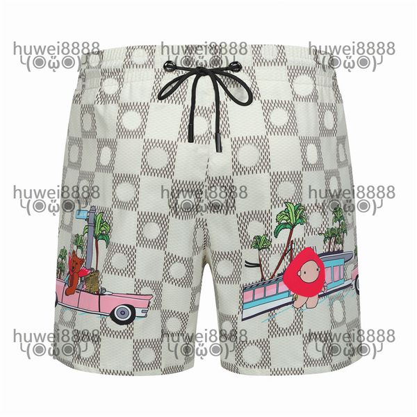 

summer plaid swimming trunks hipster men's luxury quick dry shorts outdoor beach vacation travel plus size designer swimwear