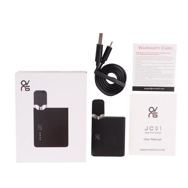 

original 400mah e kit flat cigarette empty kit vape pod box mod vaporizer jc01 pen pods jc 01 ovns with soavk