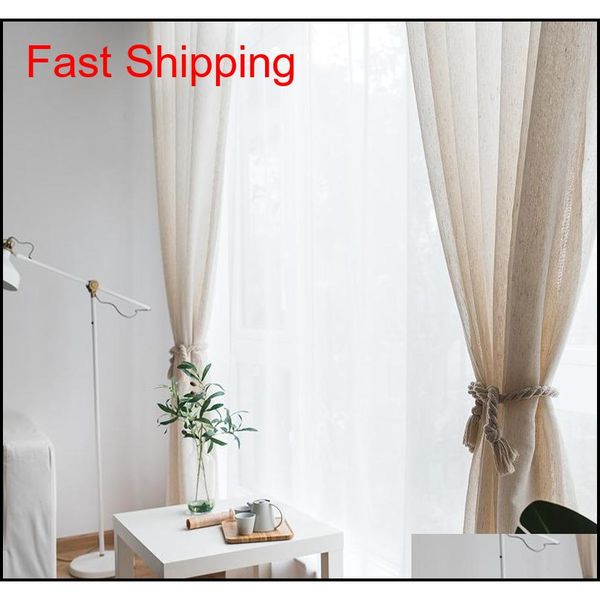 

modern tulle curtains faux cotton linen curtains for kitchen european pu qylgew my_home2010