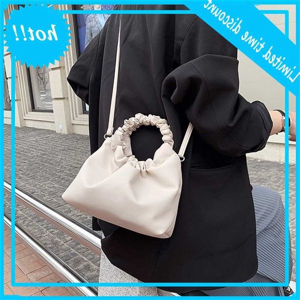 

french shengshi popular women's 2020 summer fashion fairy messenger bag temperament fold handbag