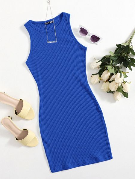 

rib-knit bodycon dress e0nt#, Black;gray