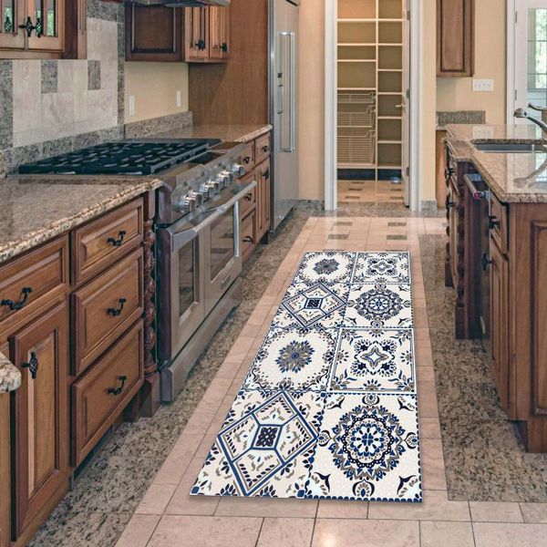 

carpets boho kitchen mat carpet vintage door entrance floor rug for living room anti-slip hallway