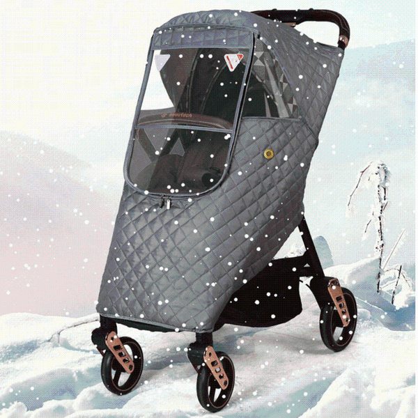 

stroller parts & accessories waterproof rain cover thicken winter wind dust full raincoat baby pushchairs