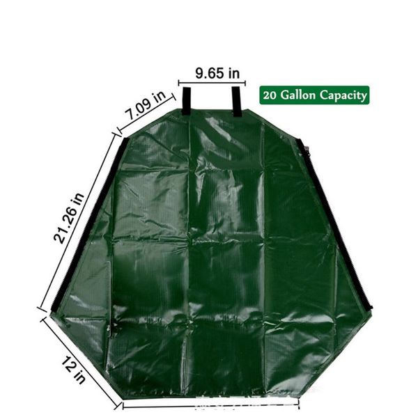 

tree watering bag 20 gallon slow release watering bag for trees tarpaulin pvc watering bag tree drip irrigation durable d3 wmtrtp