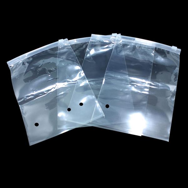 

50pcs clear plastic slide zipper storage bag with vent reclosable clothes underwear zip lock package bag sundries pack polybag h wmteoy