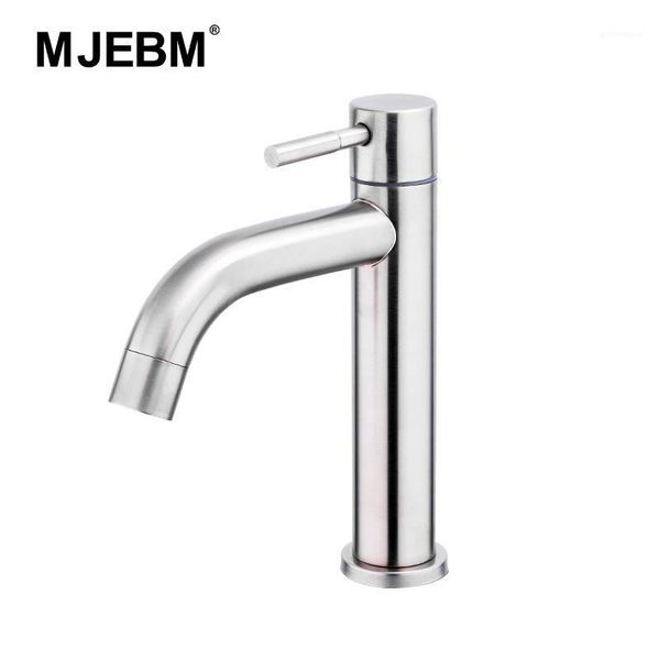 

bathroom sink faucets 304 stainless steel single cold faucet basin accessories bathroom1