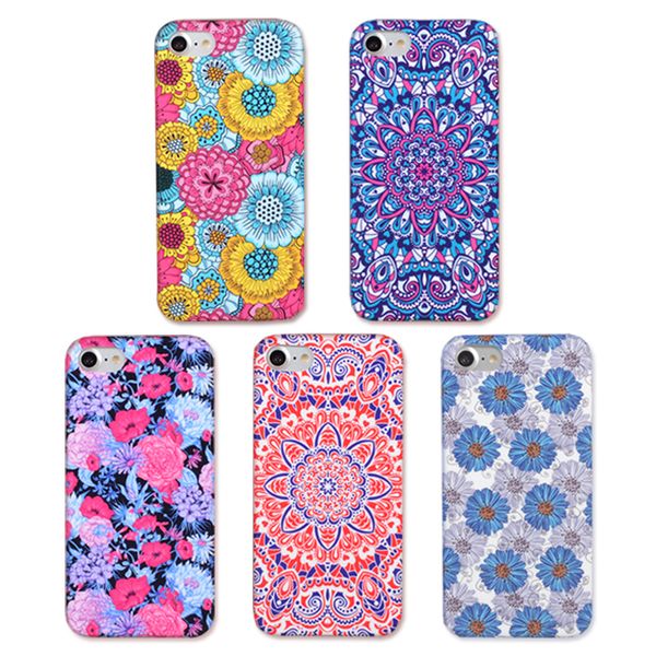 

красочный узор сада мягкий tpu case imd craft мобильный телефон