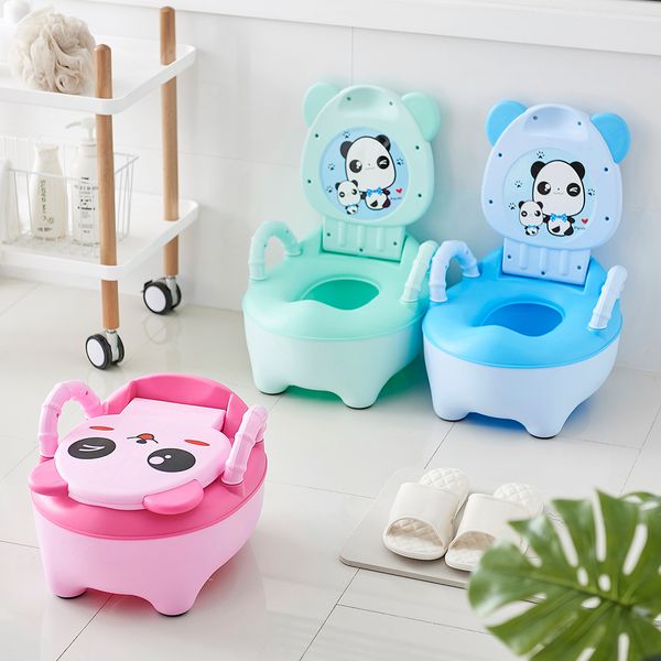 

baby pot for children potty training toilet seat baby potty portable toilet infant comfortable backrest cartoon seats cute pots 201119