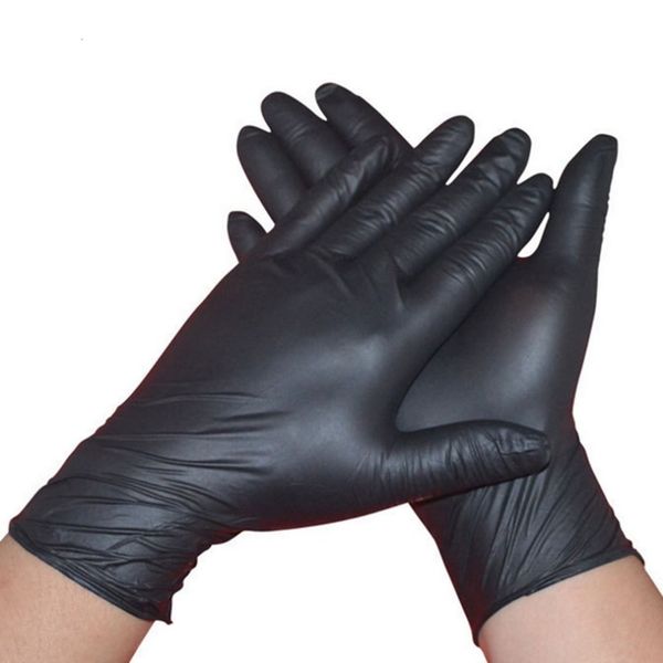 

food resistance gloves gloves disposable nitrile wholesale wear testing household cleaningetlo qmph
