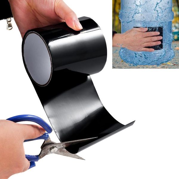 

20x10cm супер сильное волокно водонепроницаемая лента стоп утечки уплотнительные уплотнительные лента производительность самостоятельная лен