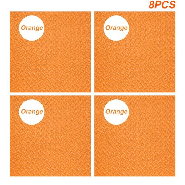 

8pcs/set fitness equipment eva foam portable workout absorbing protective tiles home gym exercise floor mat cushion
