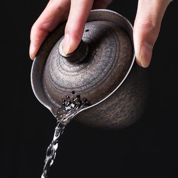 

луву китайский керамический чайник чайник гайвань чашка китайский кунг-фу chawan jellware 200мл luwu китайский jllmbi