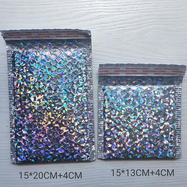 

speedy mailers laser silver mailing envelope bags waterproof courier bags bubble mailers padded bubble gift packaging bag