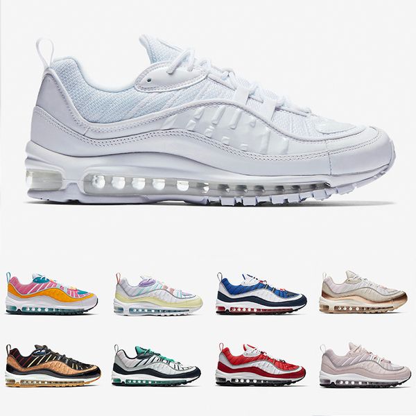 

2022 men women running shoes 98 china rose team orange gym red gundam triple white triple black sup nyc la mezcla mens trainers outdoor spor