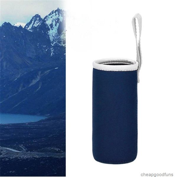 

u factory bag soft neoprene sport cover camping hike running water vacuum cup 550ml bottle 1u